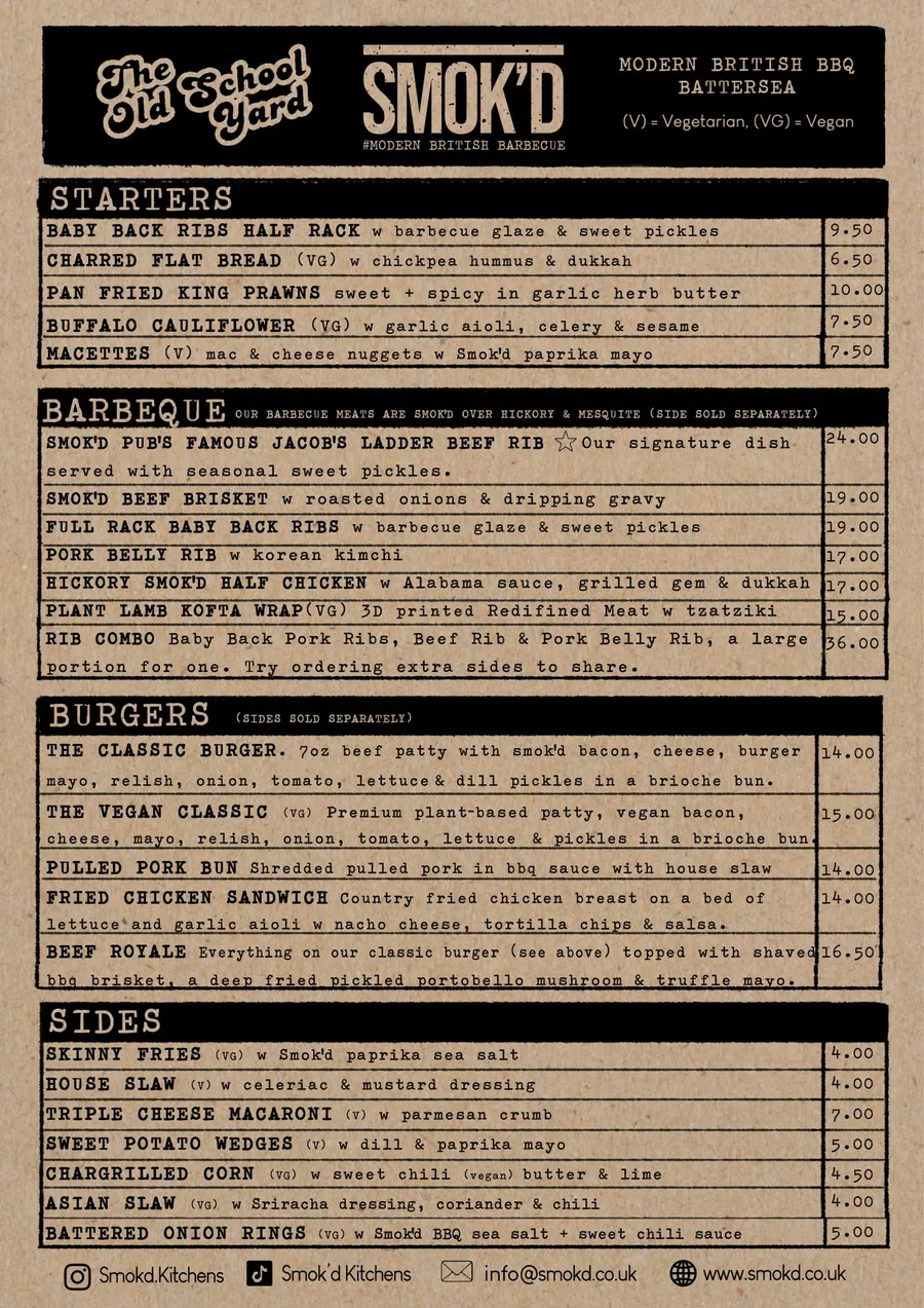 OSY food menu April 24 page 1