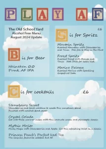 Mocktail-Menu